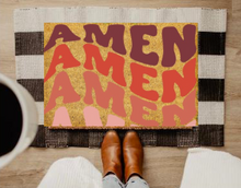 Load image into Gallery viewer, Womans Christian DIY doormat Workshop hosted by Spirit FM
