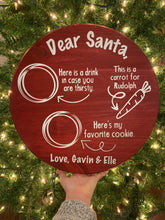Load image into Gallery viewer, Santa cookie tray
