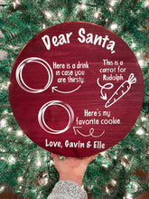Load image into Gallery viewer, Santa cookie tray

